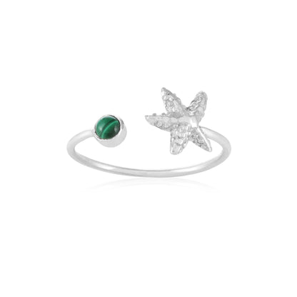 Asterina Ring | Malachite