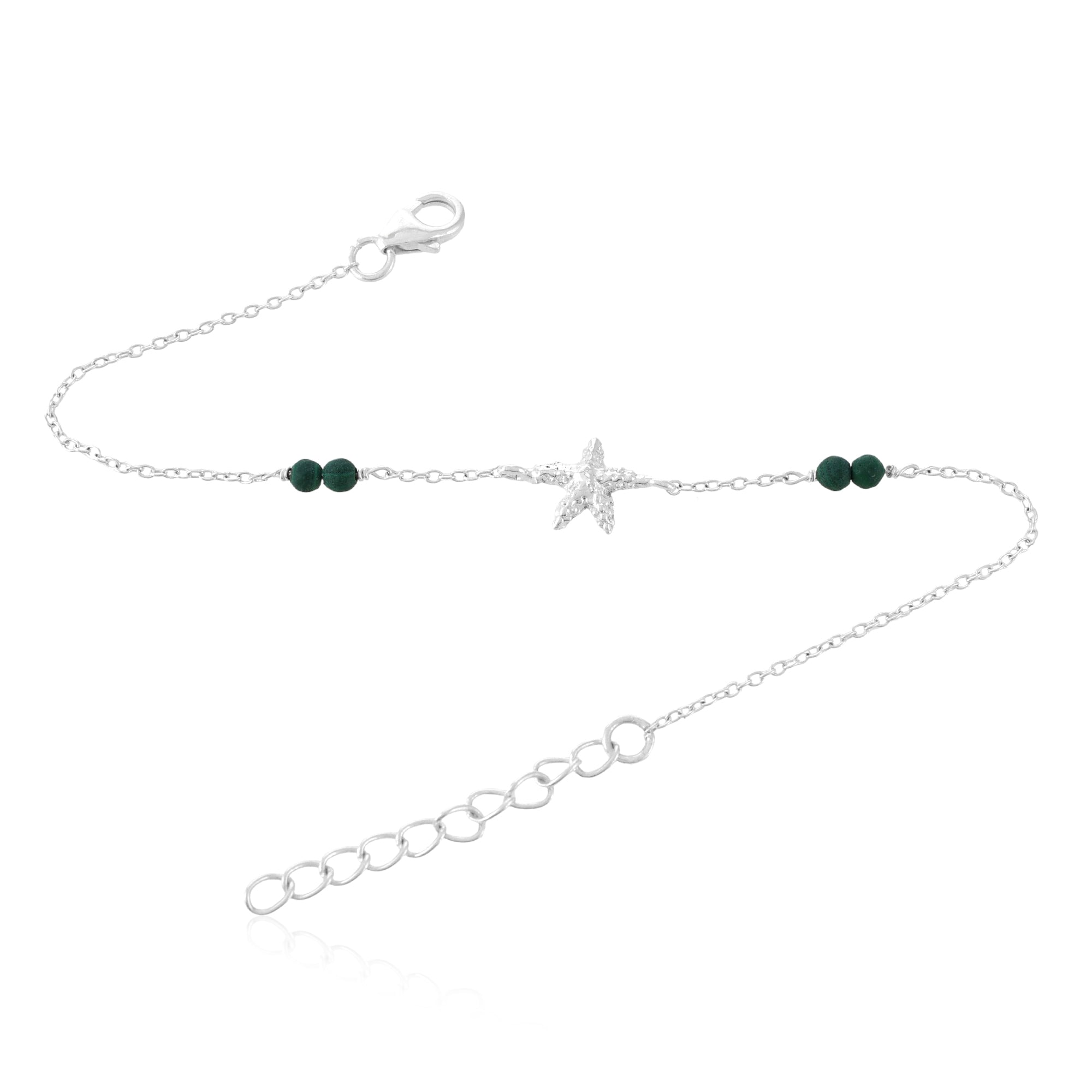 Asterina Bracelet | Malachite