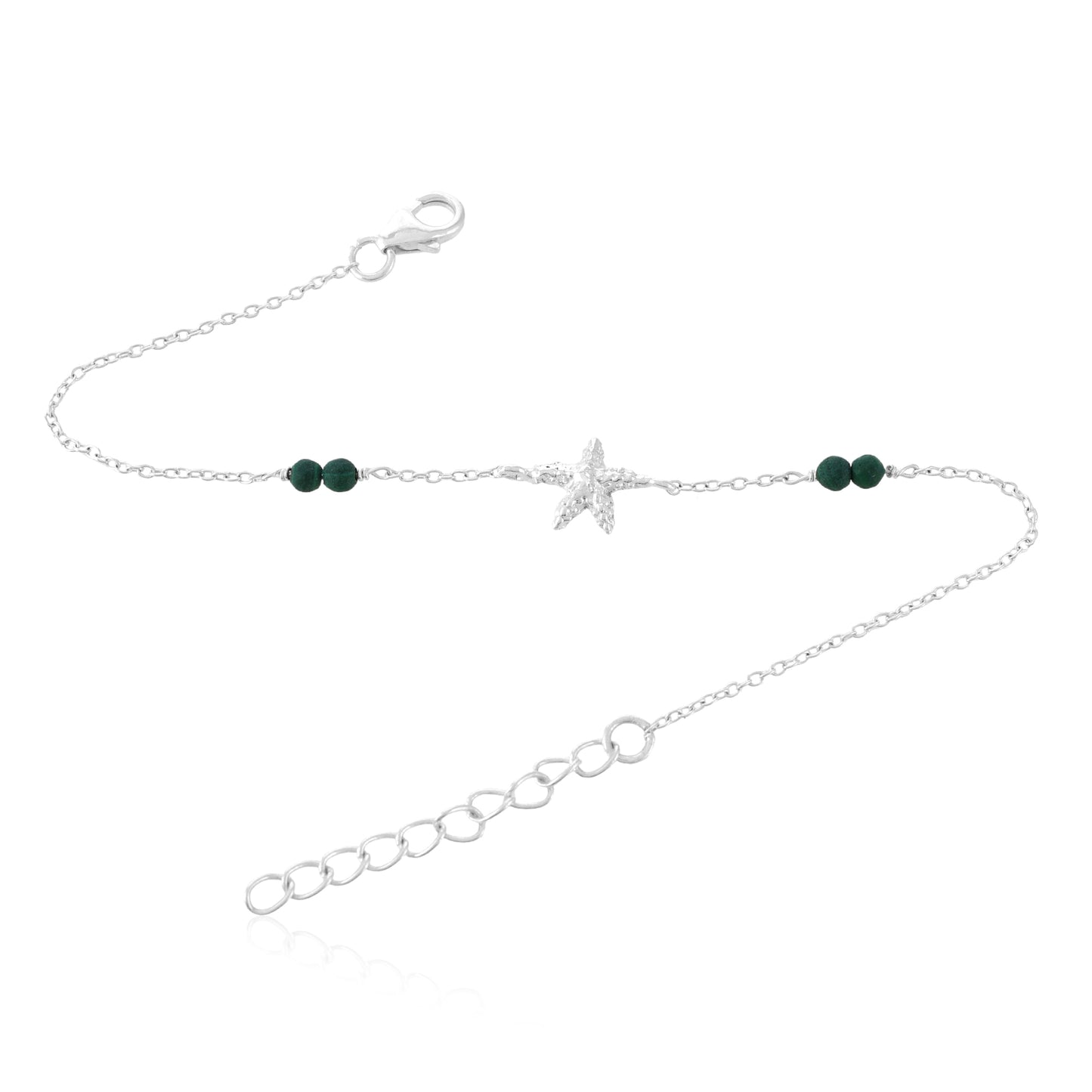 Asterina Bracelet | Malachite