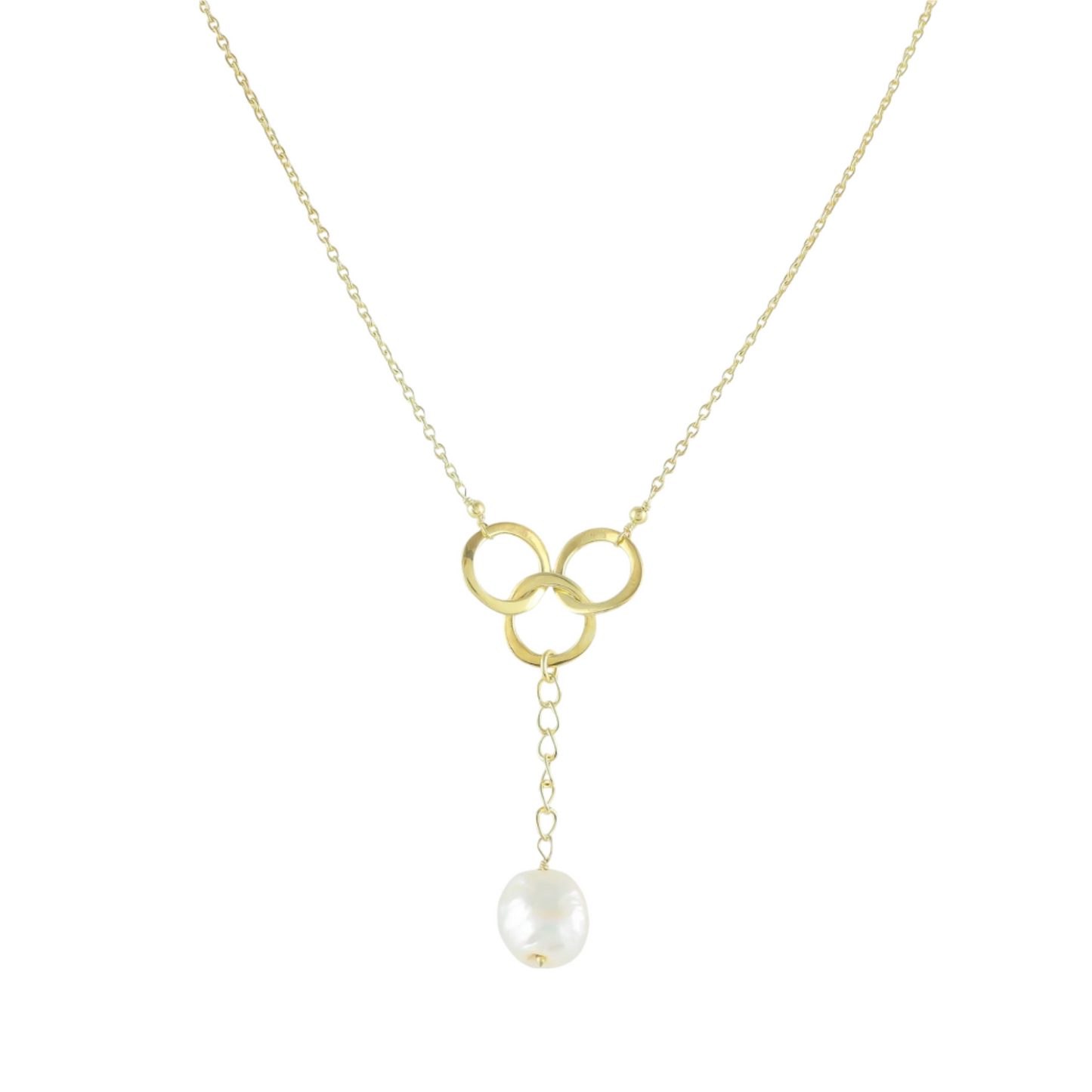 Maisy Necklace | Pearl | Gold – Plated