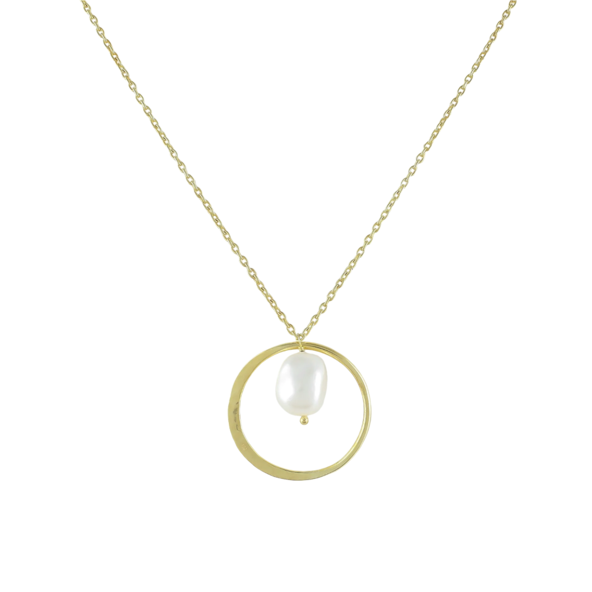 Margot Necklace | Pearl | Gold – Plated