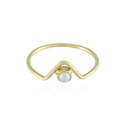 Athena Ring | Pearl