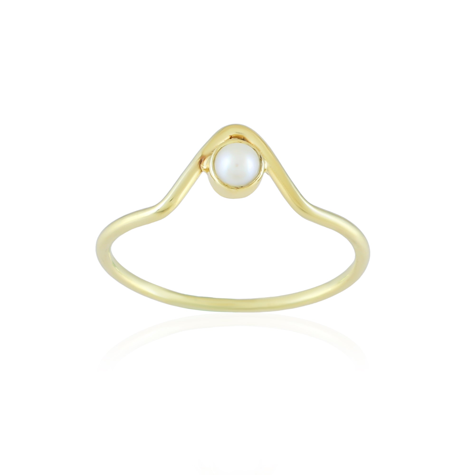 Athena Ring | Pearl