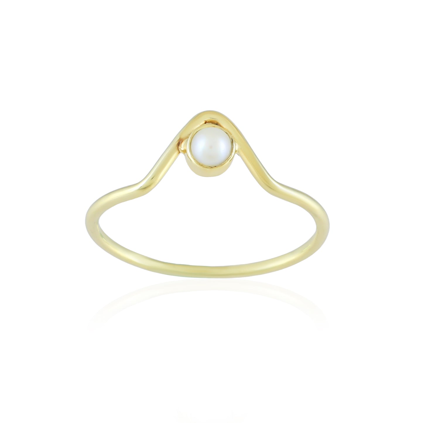 Athena Ring | Pearl