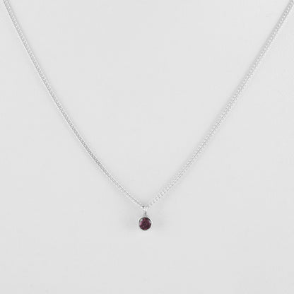 Birth Stone Necklace | Semi-Precious Stones