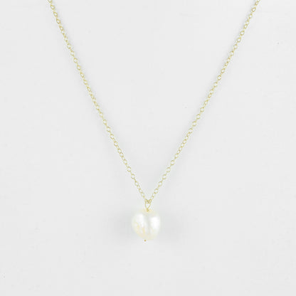 Ritta Necklace | Pearl | Gold – Plated