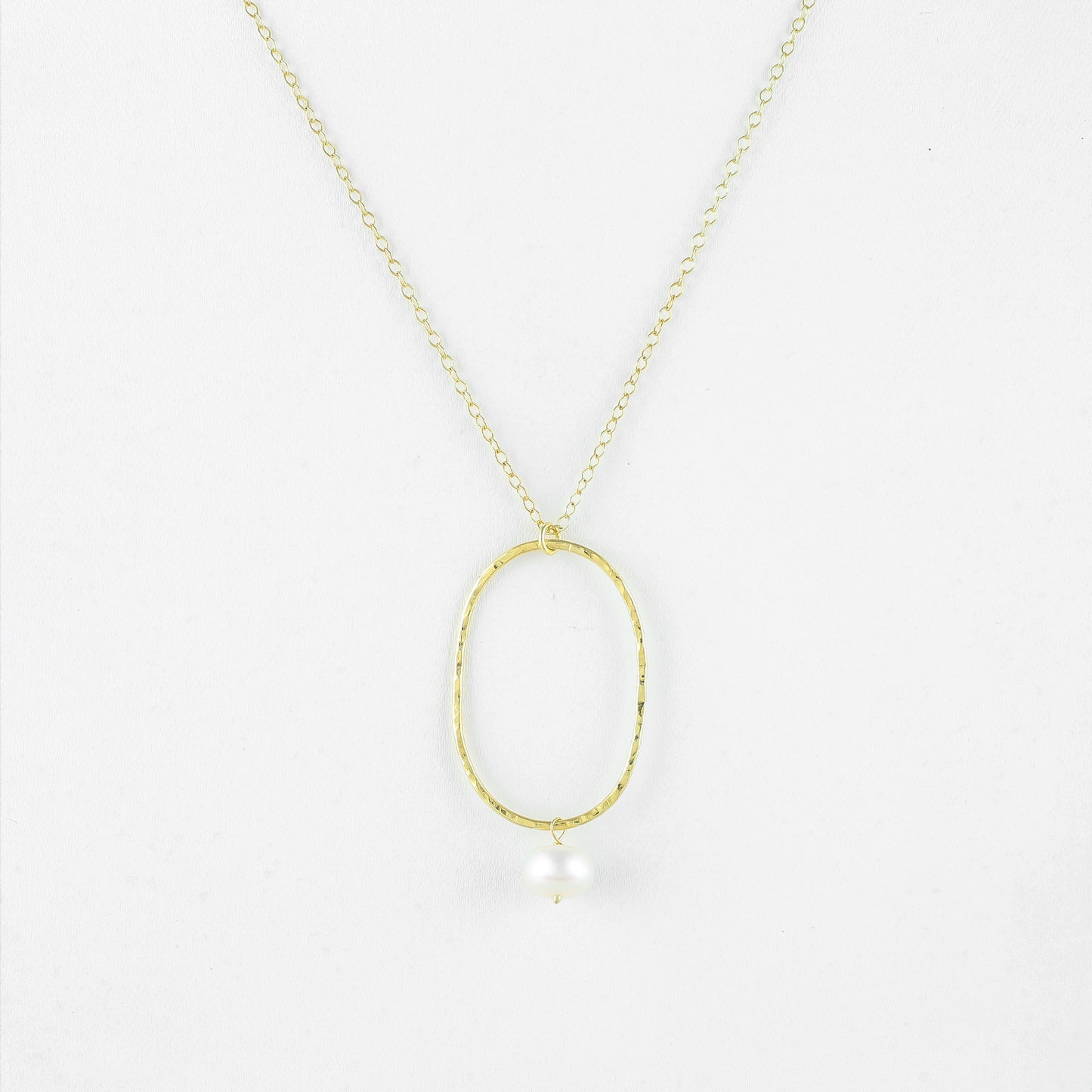 Perola Necklace | Pearl | Gold – Plated