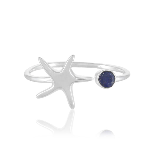 Starfish Ring | Lapis