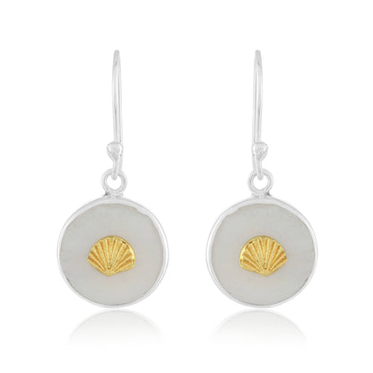 Ceto Earrings | Mother of Pearl