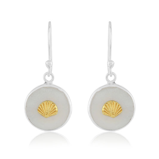 Ceto Earrings | Mother of Pearl