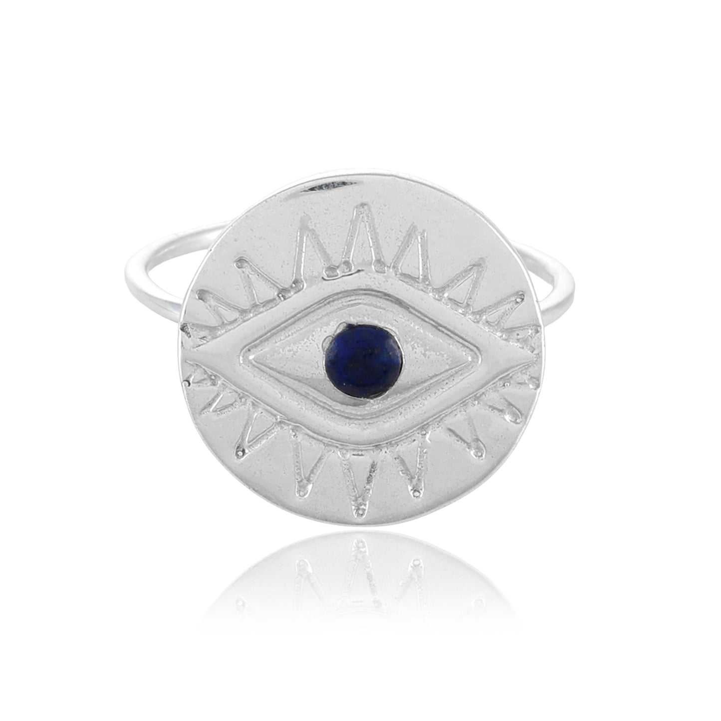 Nazar Ring | Lapis Lazuli