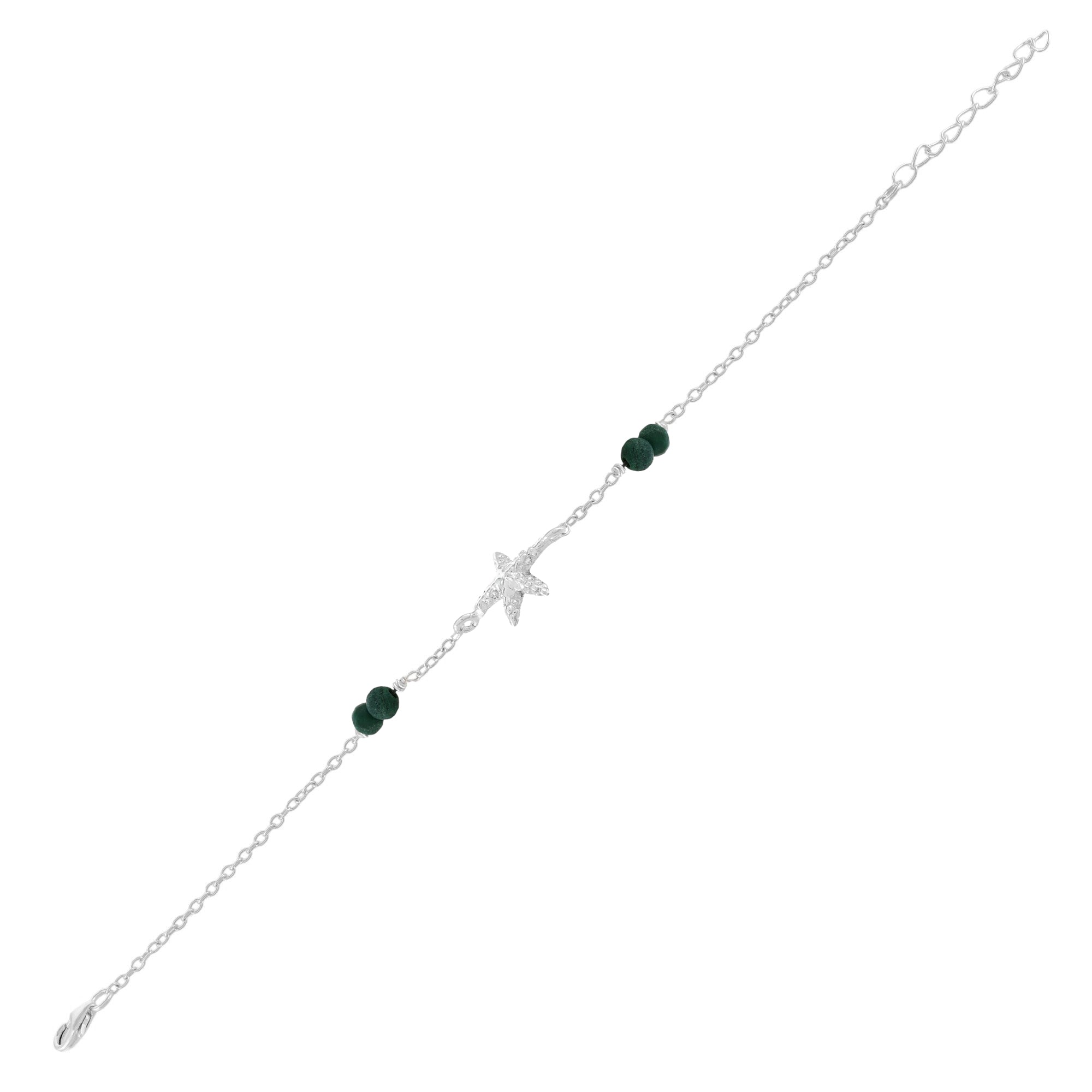 Asterina Bracelet | Malachite