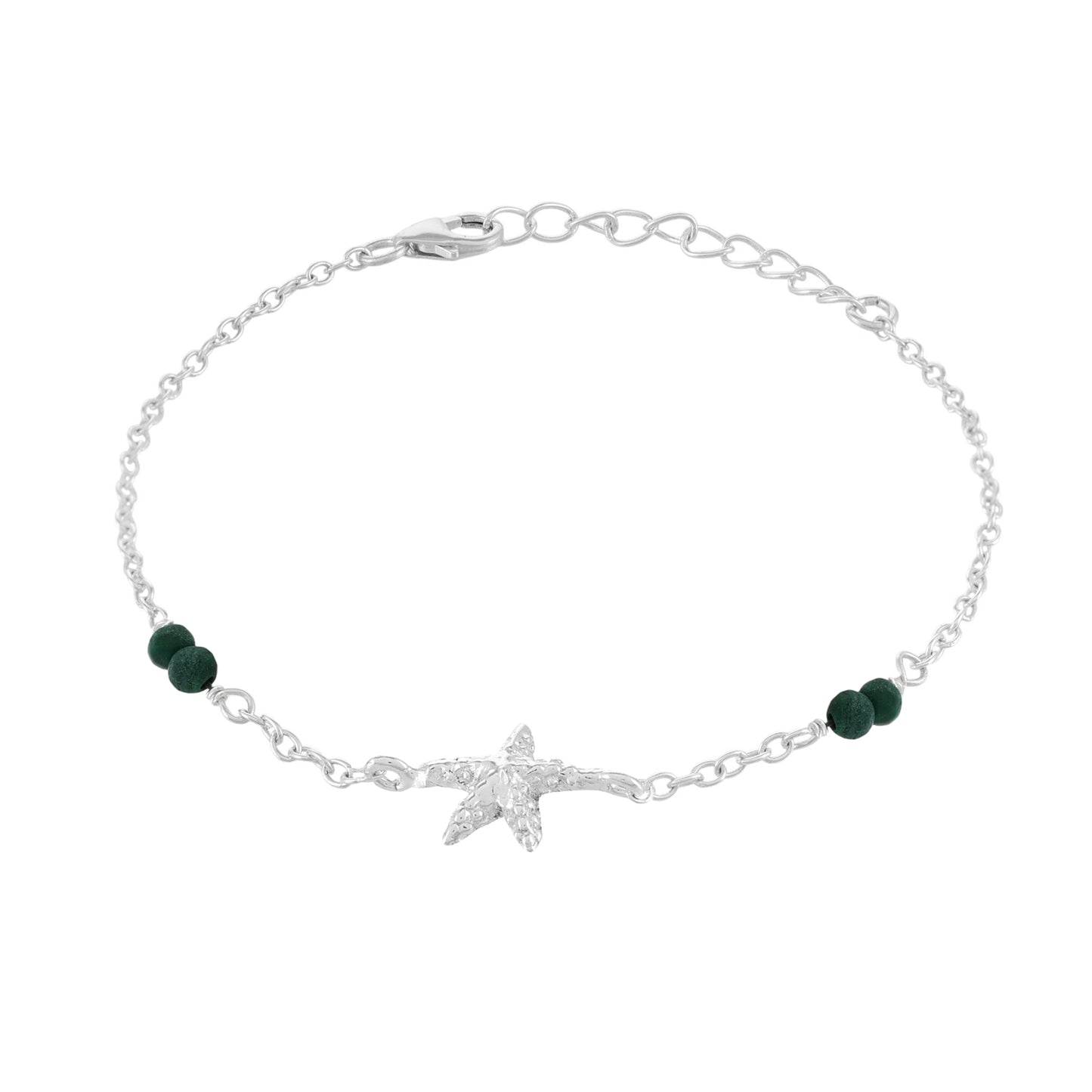 Asterina Bracelet | Malachite