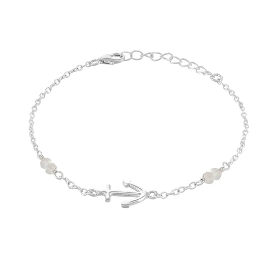 Anchor Bracelet | Moonstone