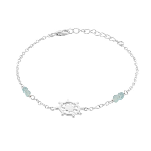 Helm Bracelet | Apatite