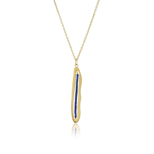 Reef Necklace | Lapis Lazuli | Gold – Plated