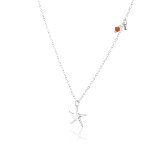 Starfish Necklace | Carnelian