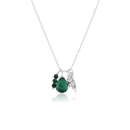 Spear Necklace | Malachite