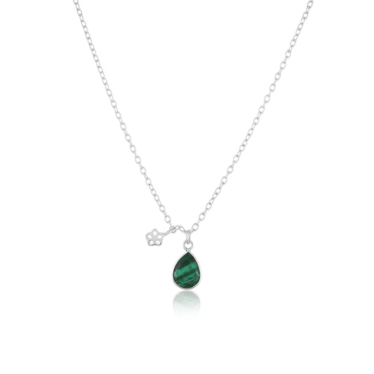 Bloom Necklace | Malachite