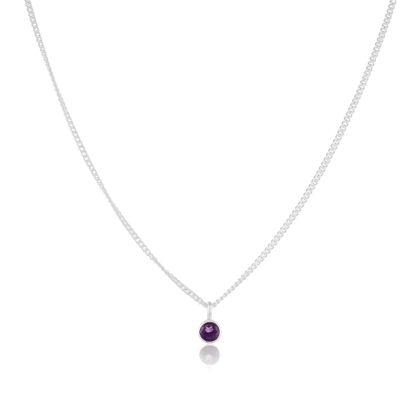 Birth Stone Necklace | Semi-Precious Stones