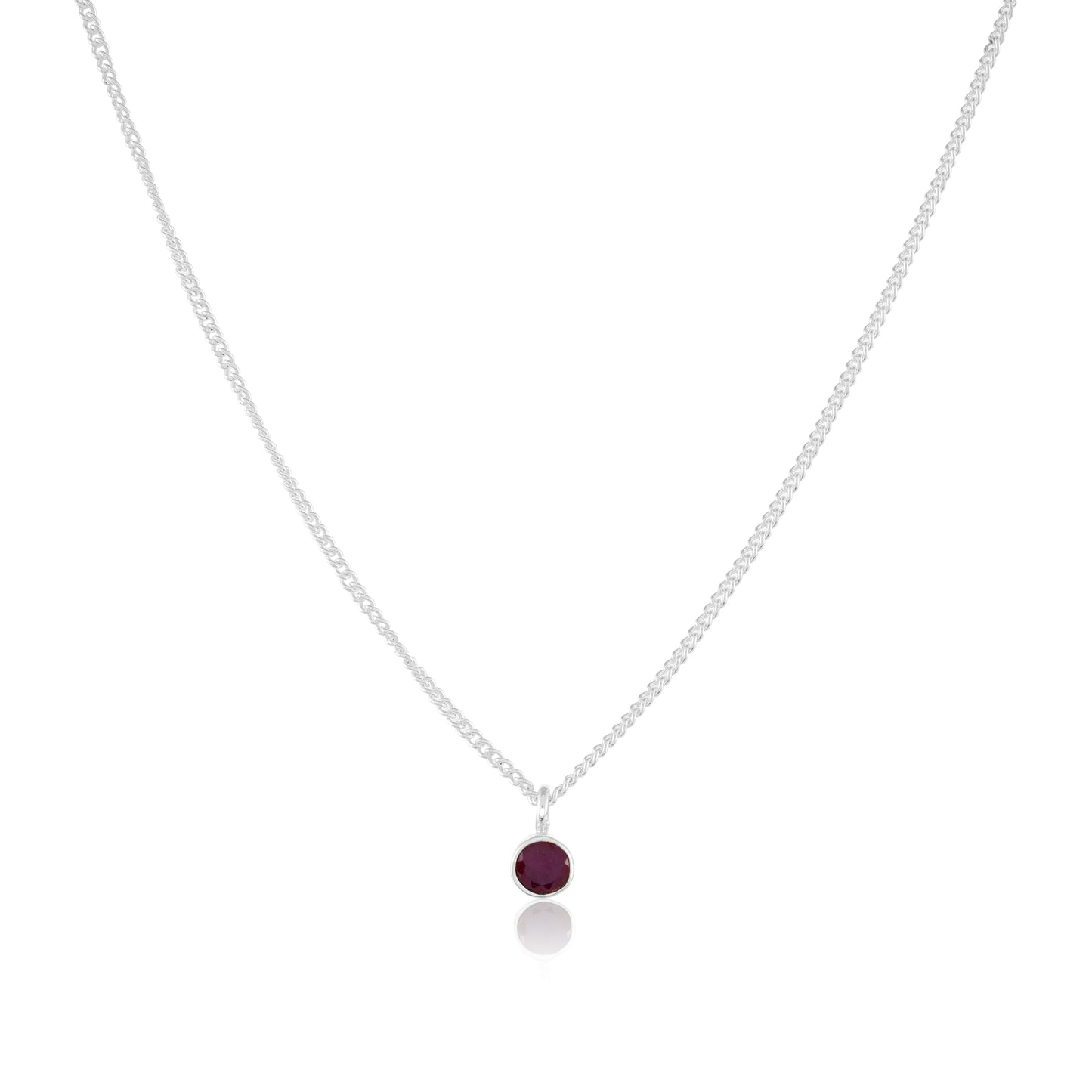 Birth Stone Necklace | Semi-Precious Stones