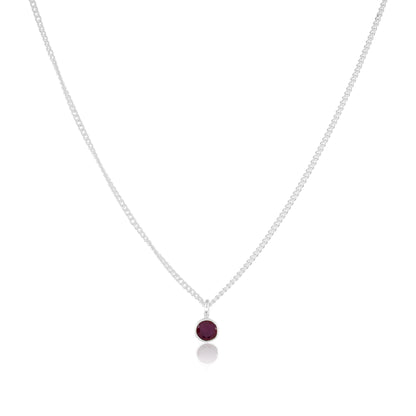 Birth Stone Necklace | Semi-Precious Stones