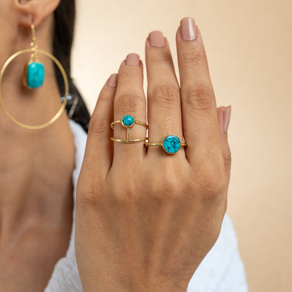 Ivy Ring | Turquoise