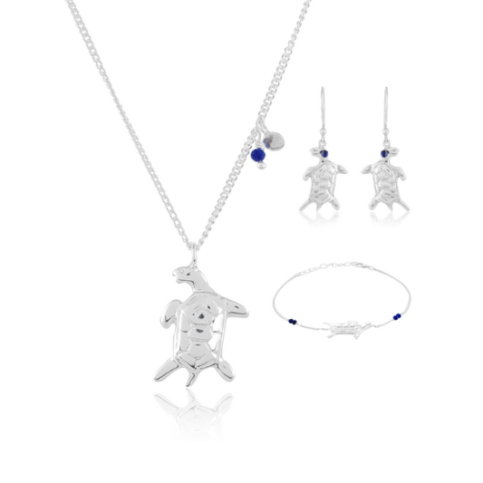 Turtle Set - 3 pcs | Lapis Lazuli